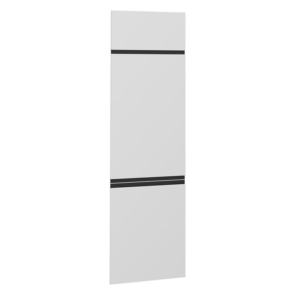 KÖKSFRONT R-Line Vit 59.6x196 cm möbelfront för kylskåpsinbyggnad 196/59.6/1.6 cm