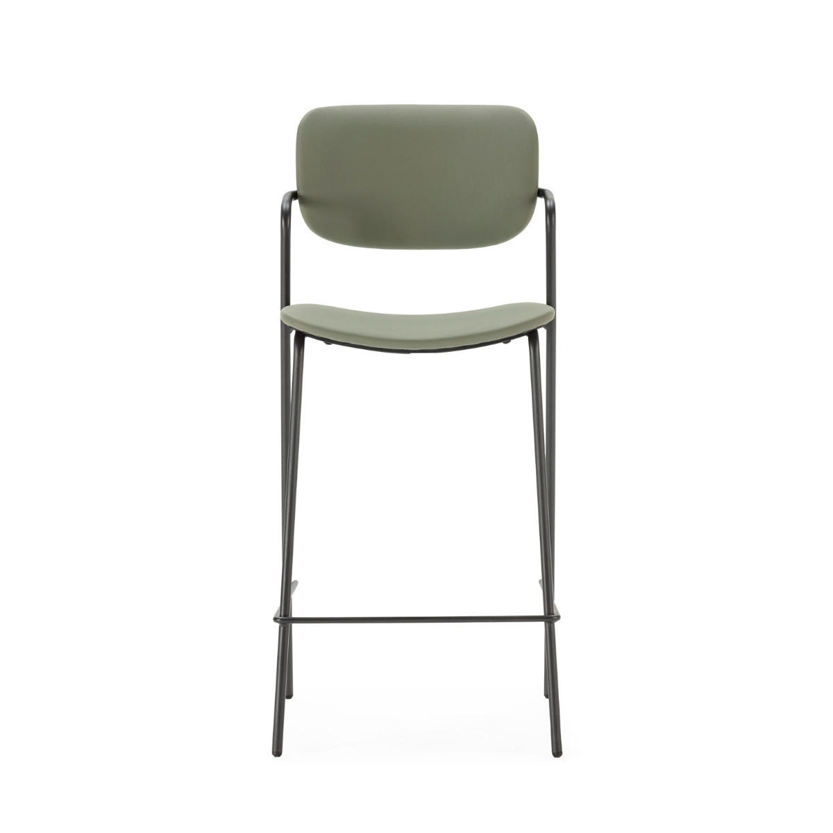 BARHOCKER Maika Grün 44/51/66 cm 2er-Set - Grün, Textil (51/66/44cm) - Drawer