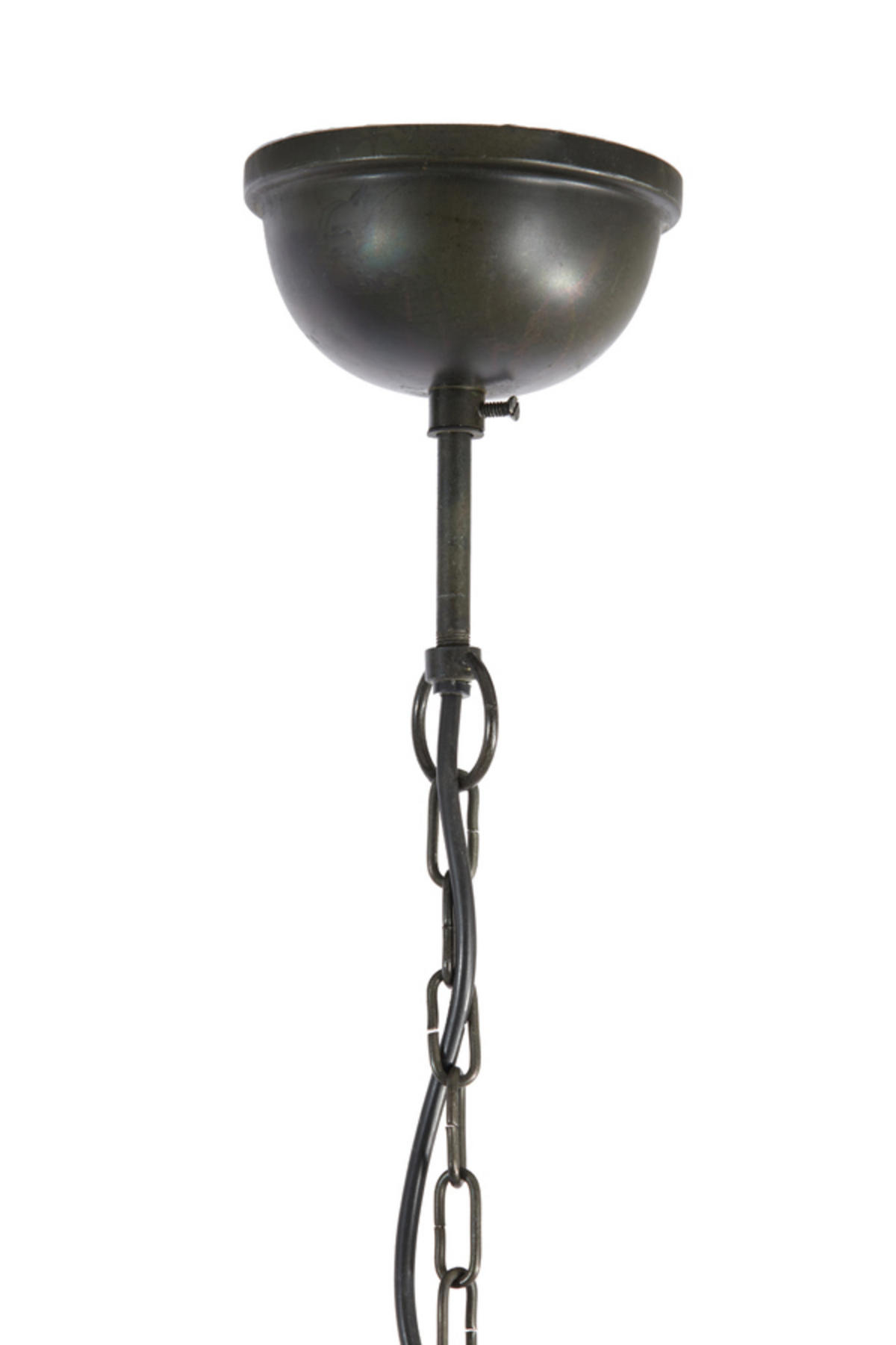 HÄNGELAMPE Haranka Braun Ø47/56 cm - Braun, Holz (47/47/56cm) - Light & Living