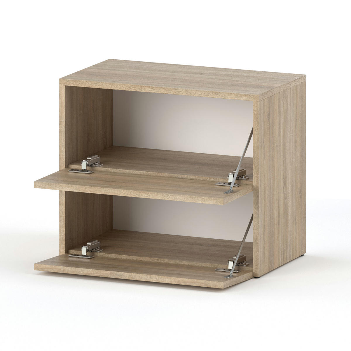 SCHUHREGAL – SONOMA EICHE - Sonoma Eiche, Holz (60/50/36cm) - Stiv Meble