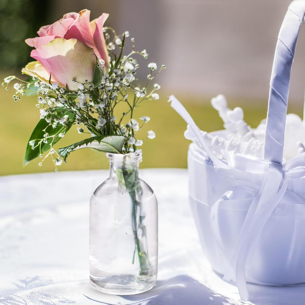 VASE Glas - Transparent, Glas (10cm) - LIBRATON