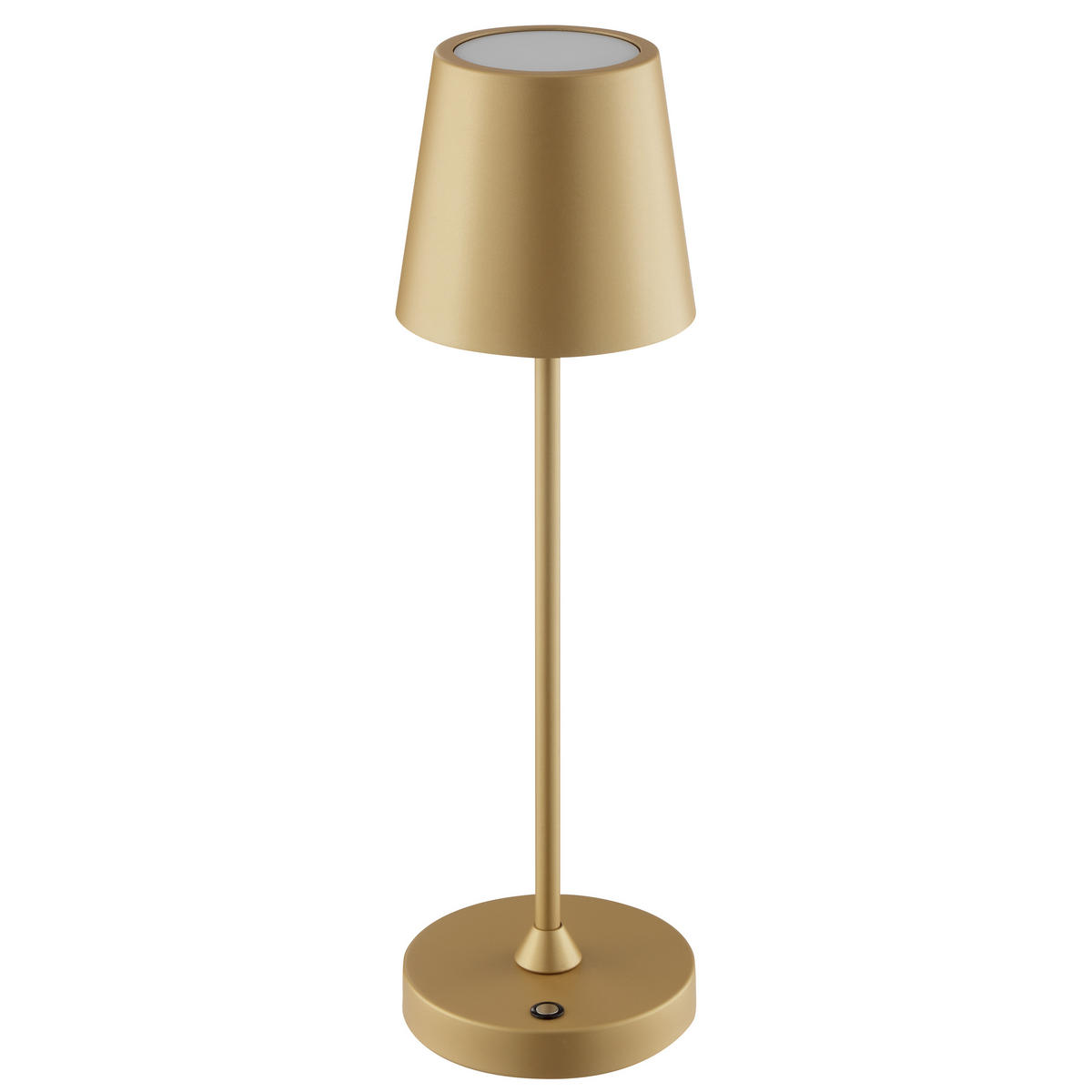 TISCHLEUCHTE Elora Gold matt 11/11/37 cm - Goldfarben, Metall (11/11/37cm) - Brilliant