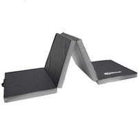 GYMNASTIKMATTE zum Wenden - 180/60/5 cm Faltbare Turnmatte - Grau, Kunststoff (60/180cm) - eyepower