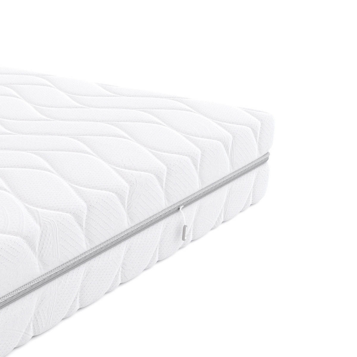 TASCHENMATRATZE Fandango - Weiß, Textil (140/200cm) - Hilding