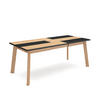 ESSZIMMERTISCH für 10 Gäste, eiche, schwarz, 194/90/75cm - Eichefarben/Schwarz, Holzwerkstoff (90/194/75cm) - Skraut Home