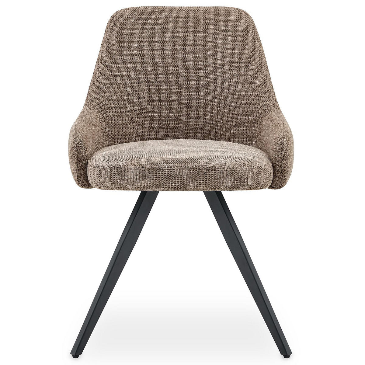 ESSZIMMERSTÜHLE VIGO 2er-Set greige - Greige, Textil (54/81/61cm) - IDIMEX