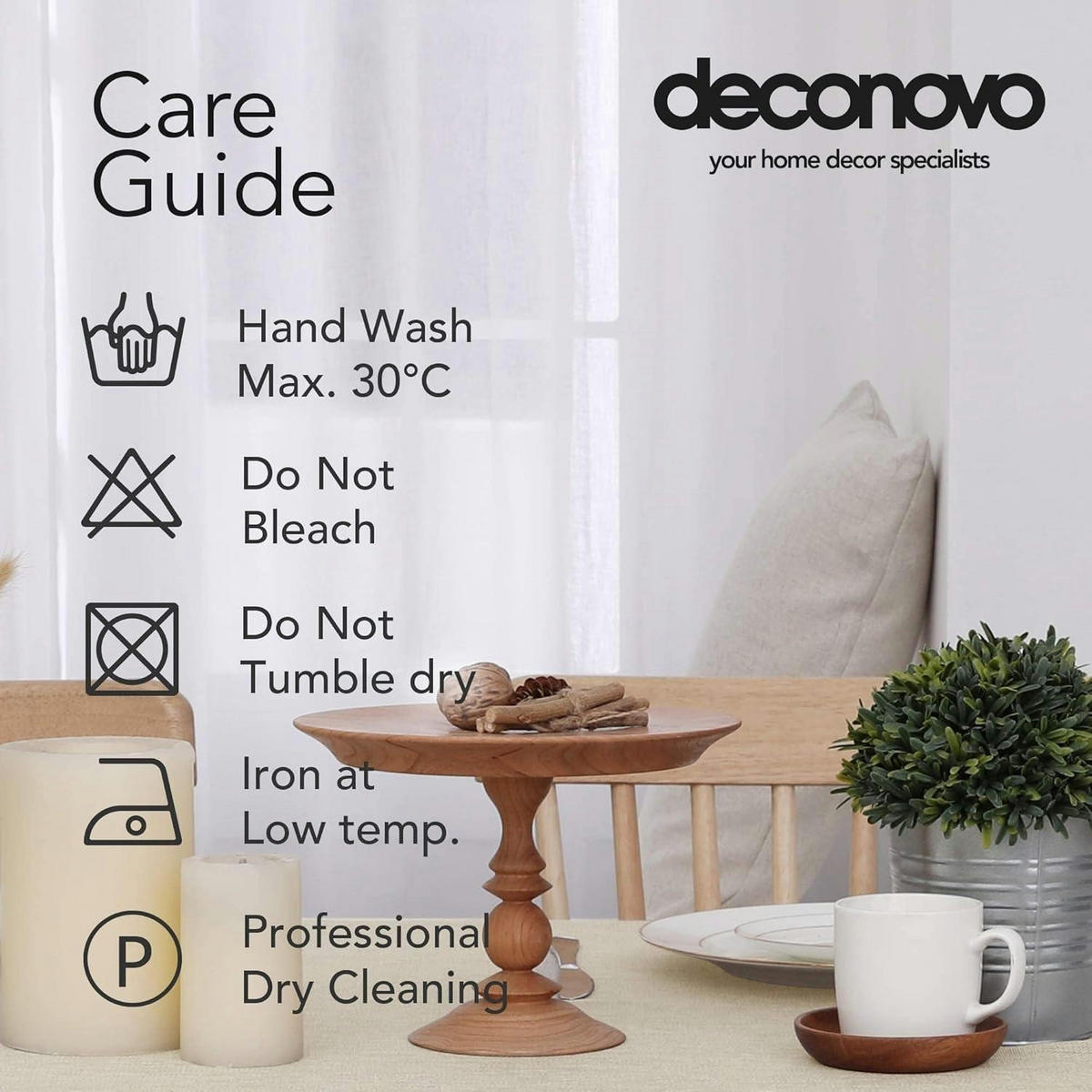 TISCHDECKE Leinenoptik Creme 200 x 150 cm - Beige, Textil (200/150/1cm)