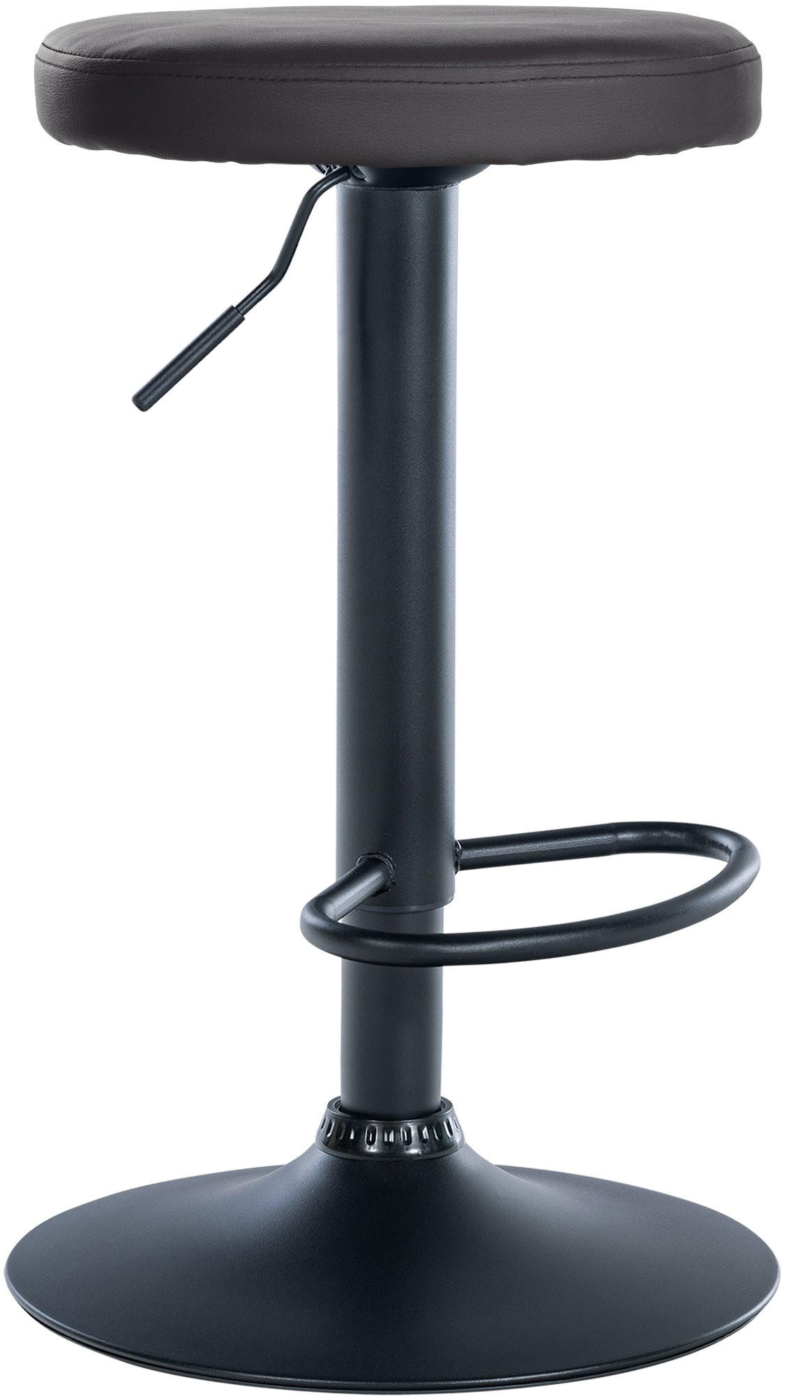 Deluke Barhocker Schwarz 38.5x60x38.5 cm