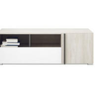 LOWBOARD BERGAMO 120/40/50 cm, Eichefarben - Eichefarben, Holzwerkstoff (120/40/50cm) - MASSENO