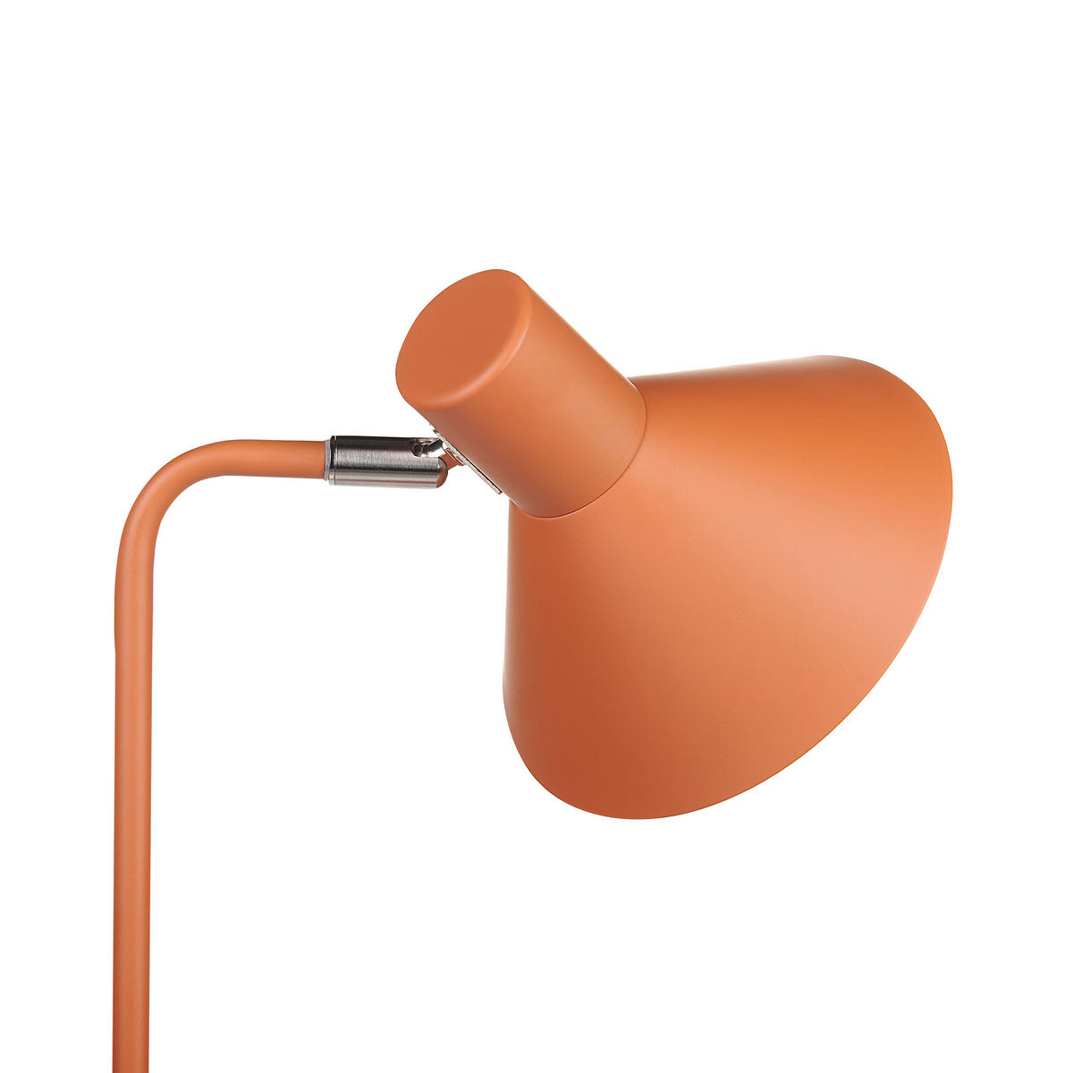 STEHLAMPE Orange Rimava - Orange, Metall (23/23/154cm) - Beliani