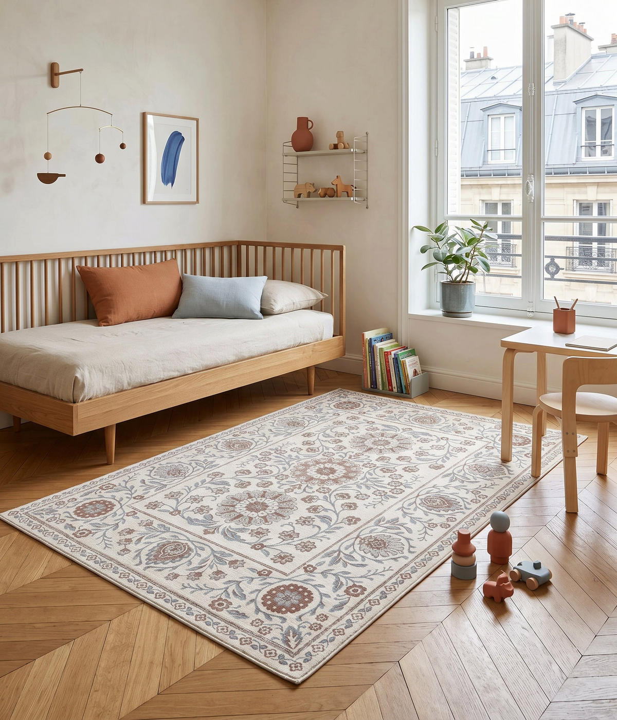TEPPICH aus recycelten Fasern im Designstil beige - Beige, Textil (120/170cm) - AFK Living