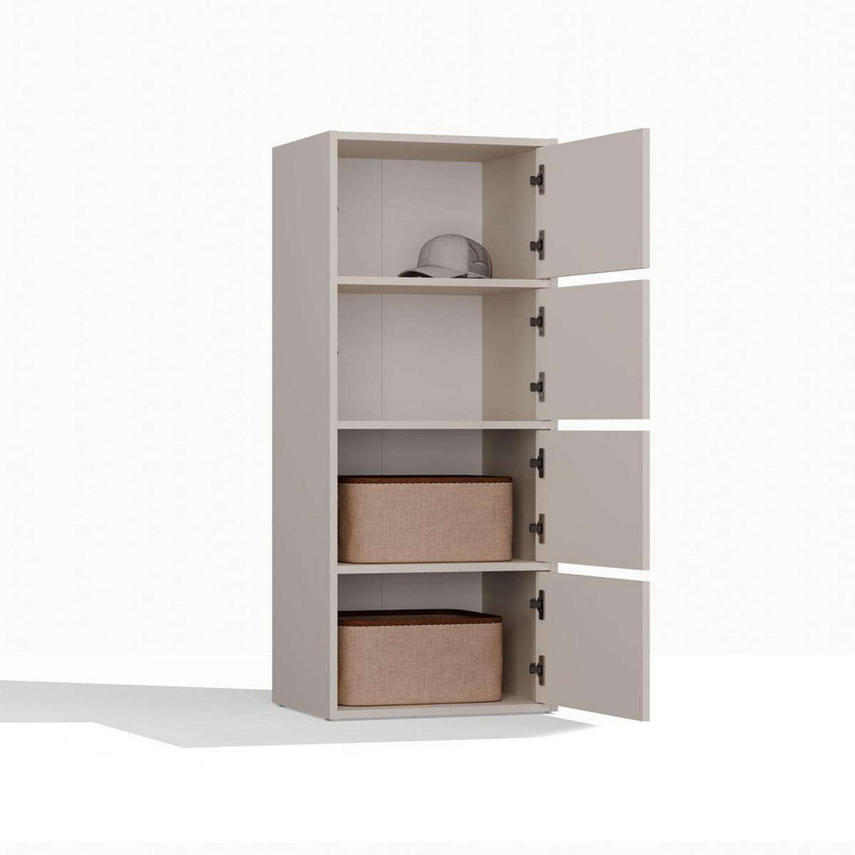 KOMMODE Kaschmir 50/119/40 - Kaschmir, Holzwerkstoff (50/119/40cm) - RAUMHIRSCH FURNITURE