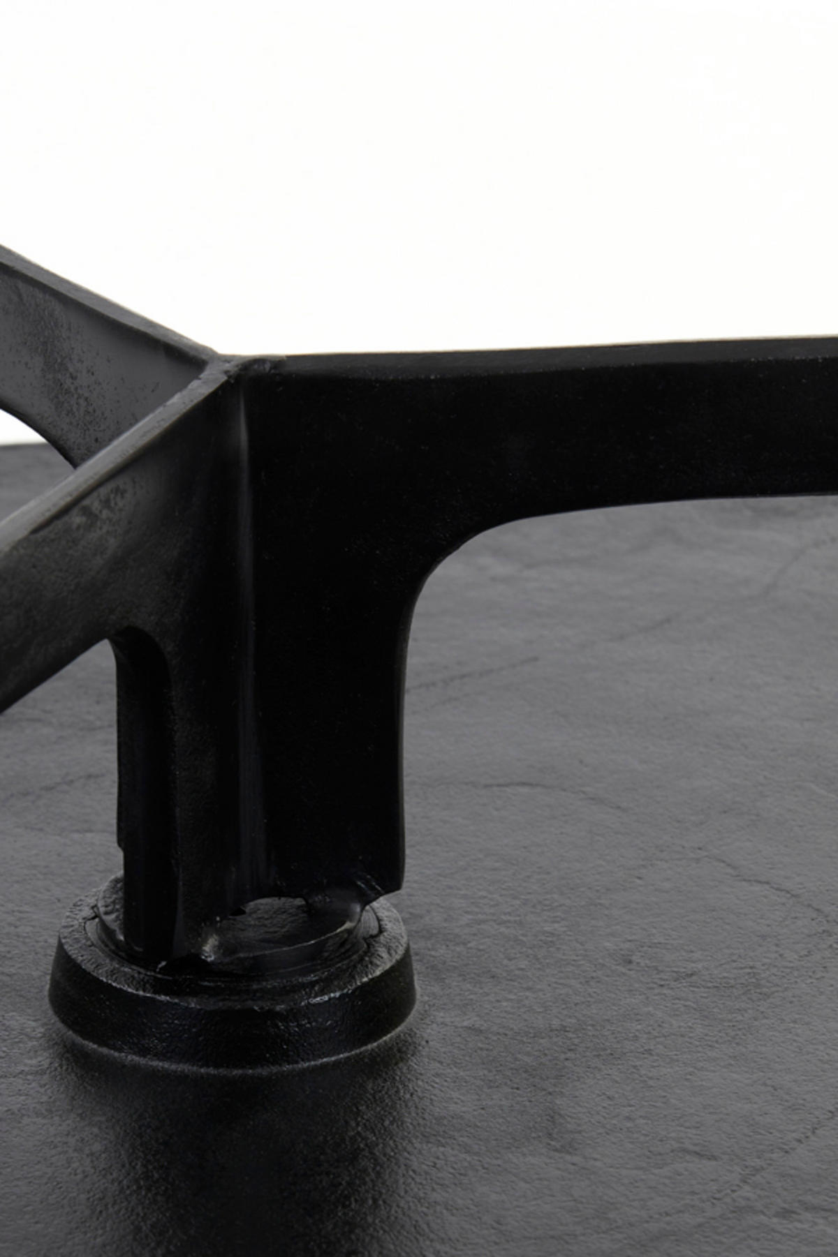 COUCHTISCH Pano Bronze Ø75/44 cm 2er-Set - Schwarz, Metall (75/75/44cm) - Light & Living