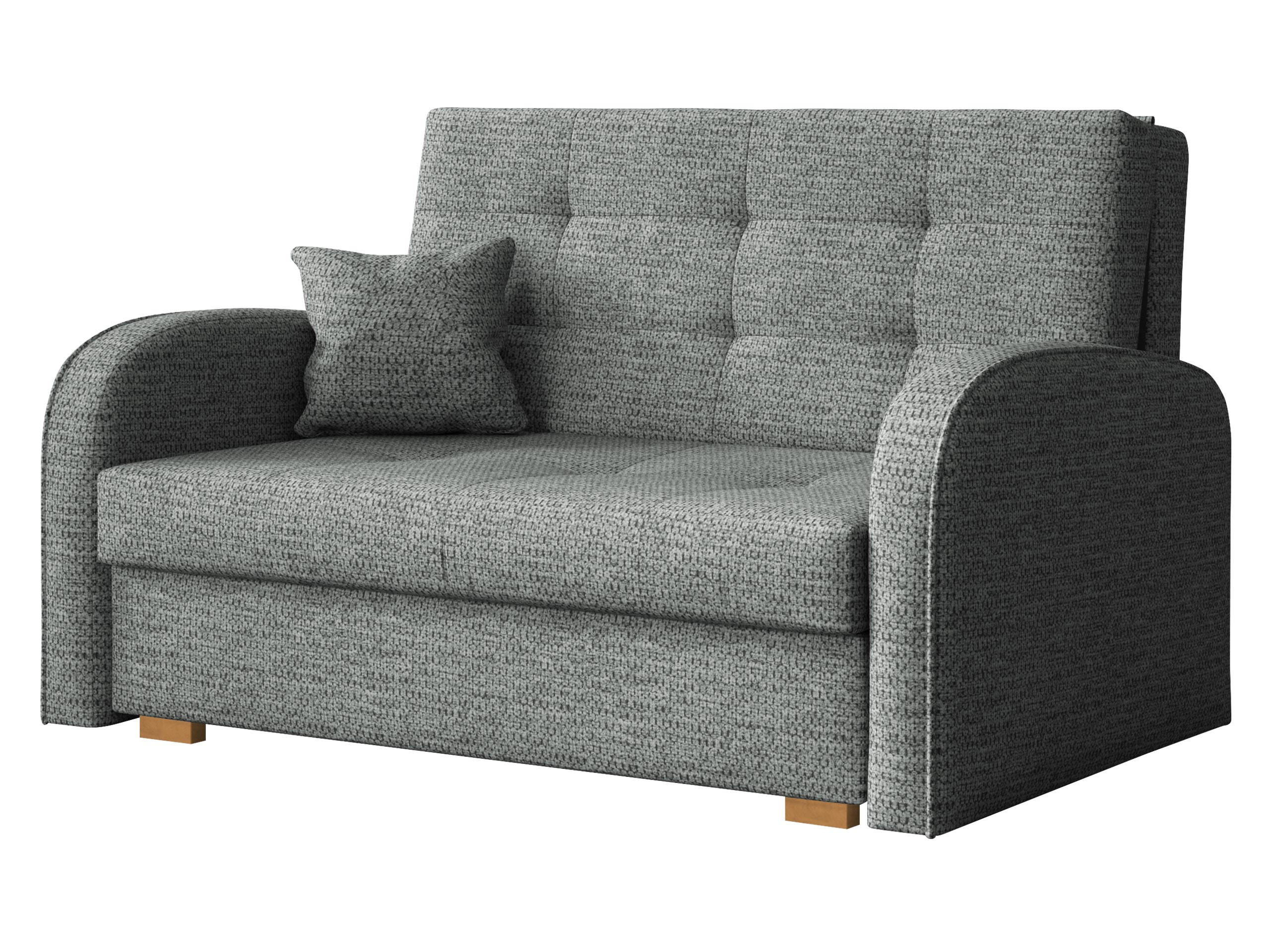 SCHLAFSOFA Viva Gold II - Graphitfarben/Braun, Holz/Textil (133/85/98cm) - MIRJAN24