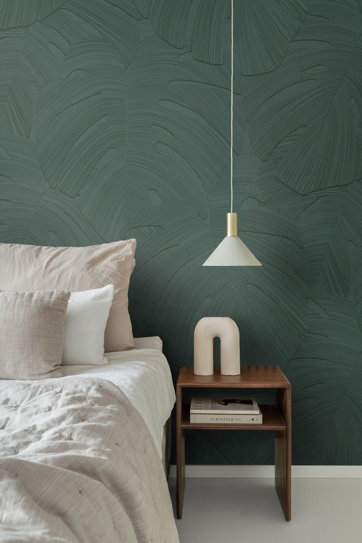FOTOTAPETE tropische Blätter 300 x 279 cm - Grün, Papier (300/279cm) - Origin Wallcoverings