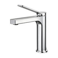 WASCHTISCHARMATUR mit Spulen-Zertifiziertem Filterelement Verchromt - Chromfarben, Metall (17.3/4.6/19.5cm) - EMKE