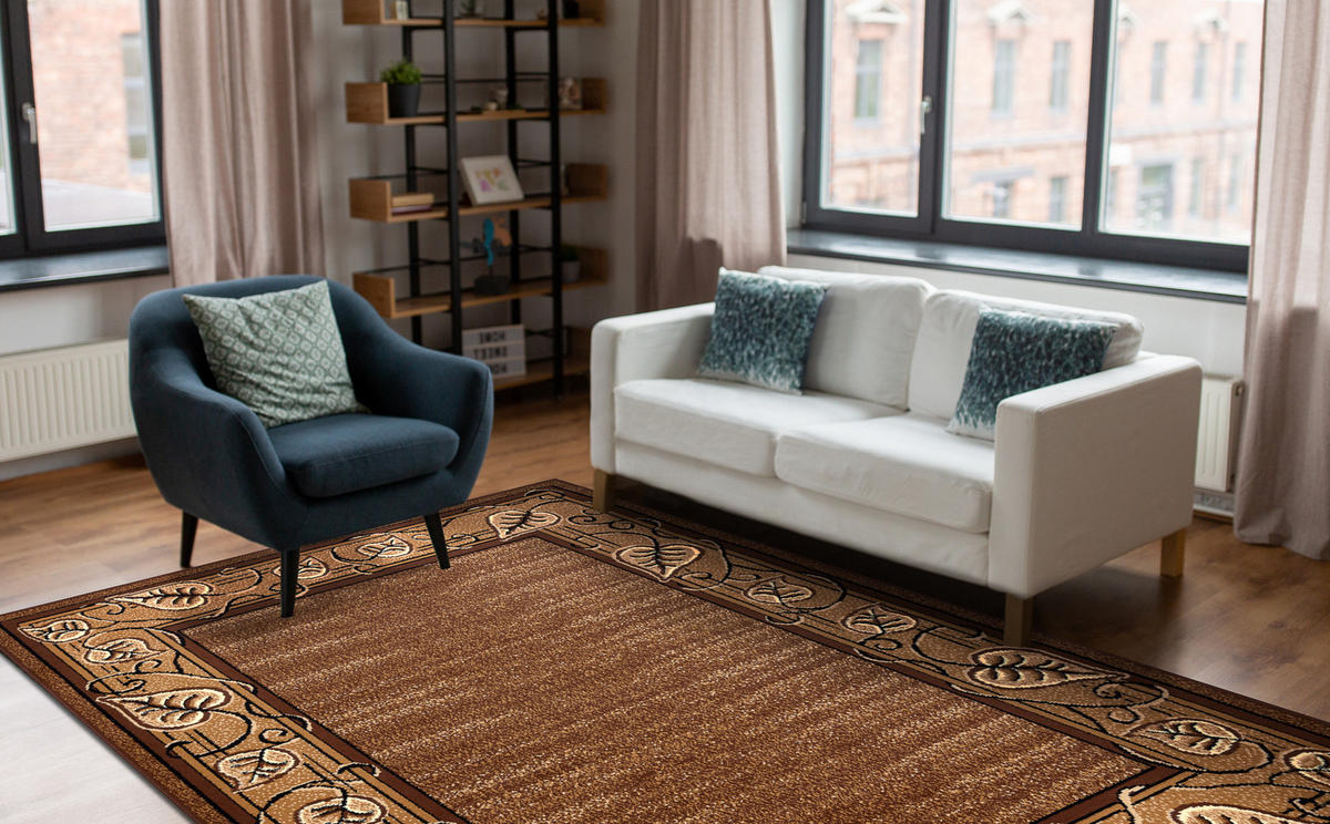 TEPPICH MORAD 140/200 cm - Braun, Textil (140/200cm) - rugsX