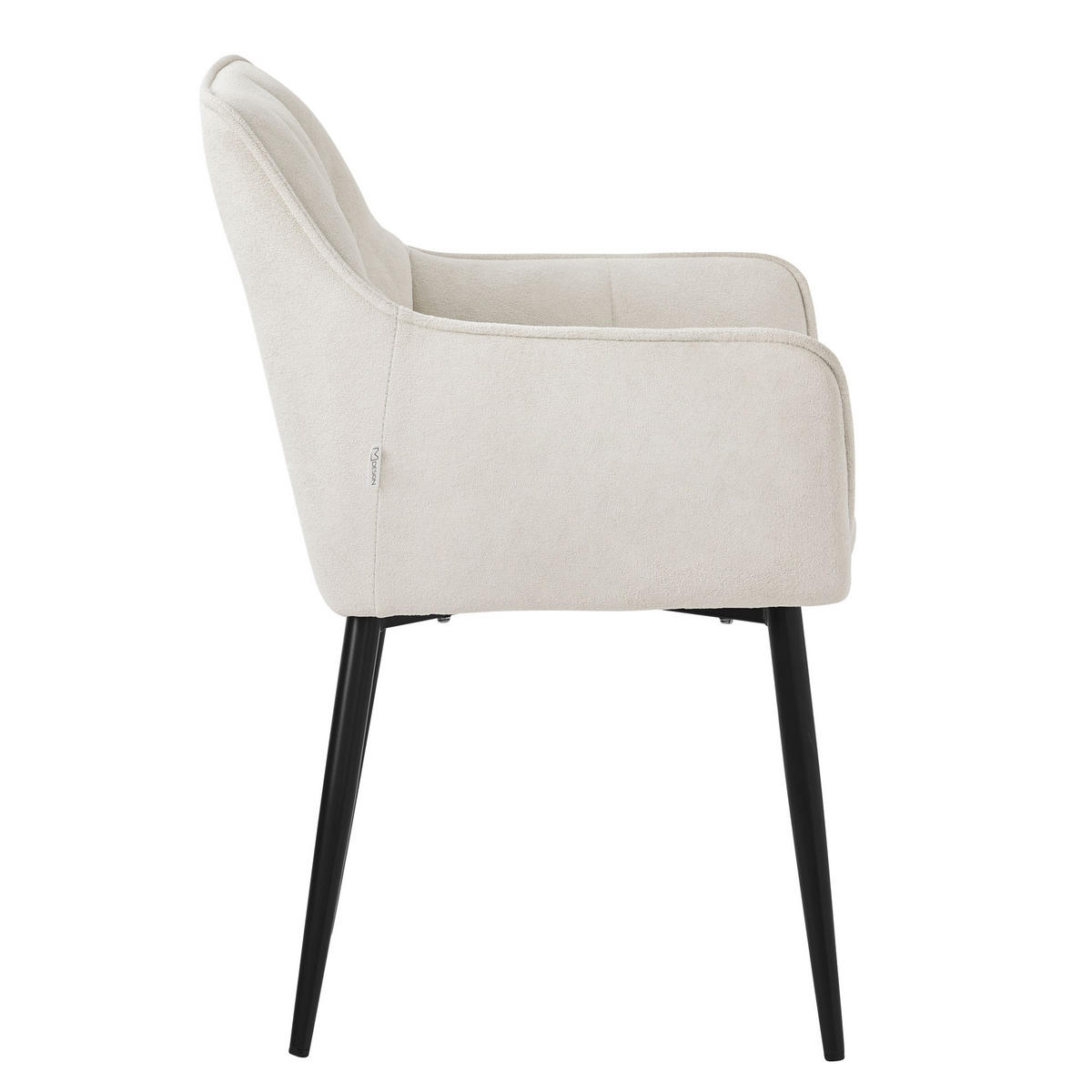 ESSZIMMERSTUHL 2er Set creme - Beige, Textil (63/90/57cm) - ML-DESIGN