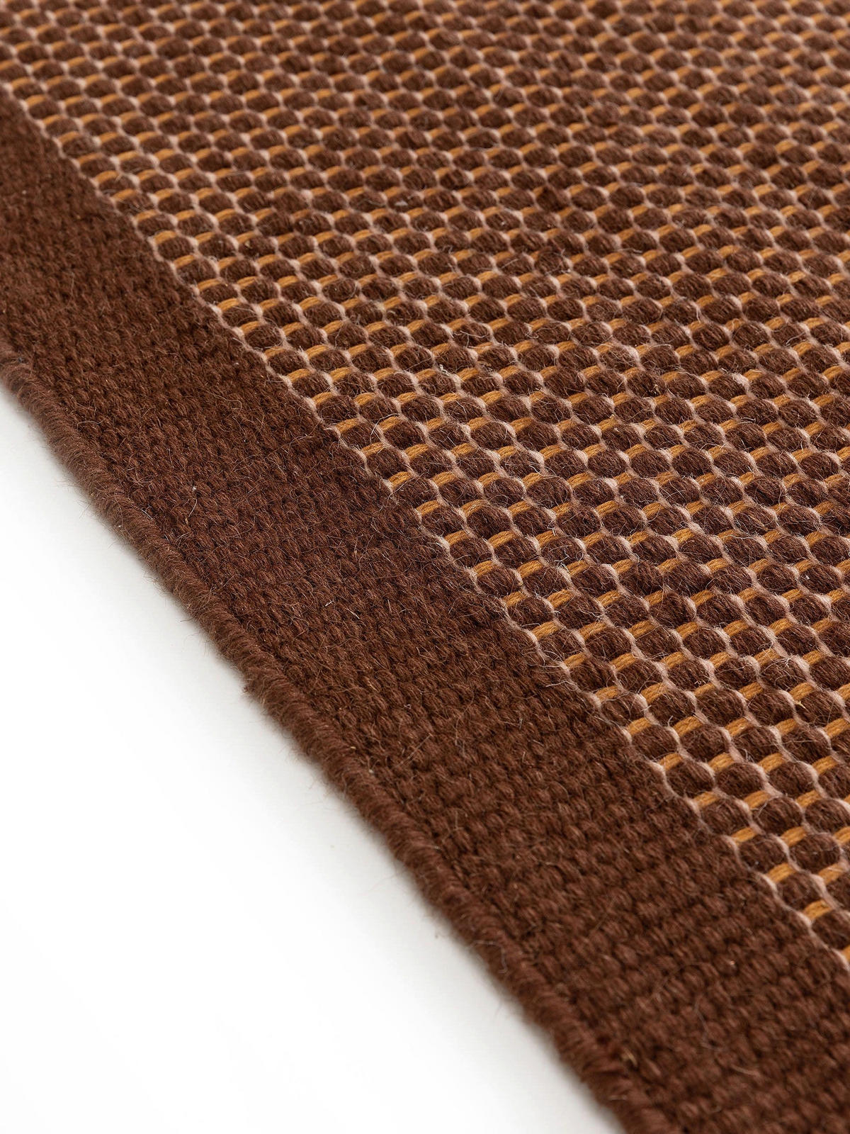 WOLLTEPPICH Rocco Braun 120x170 cm - Braun, Textil (120/170cm) - benuta Pure