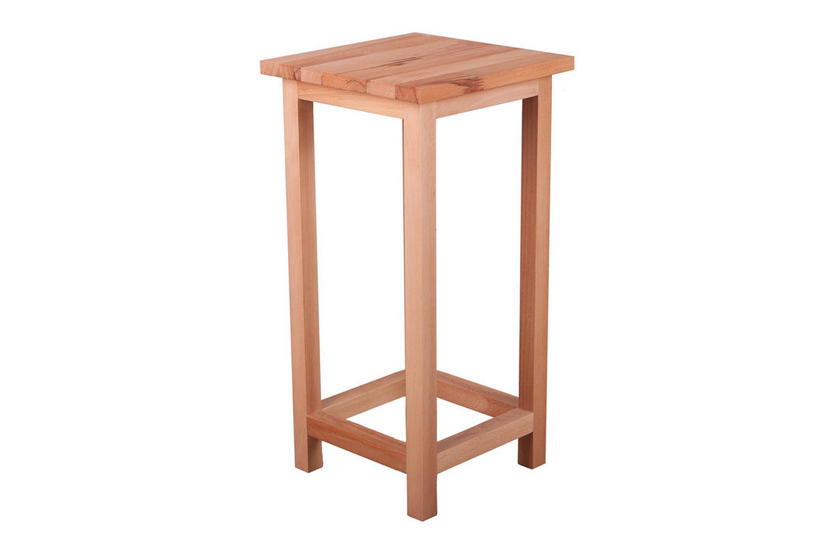 BLUMENSTÄNDER Siri Platte 2cm Buche 30x30x60cm - Buchefarben, Holz (30/30/60cm) - DELUKE