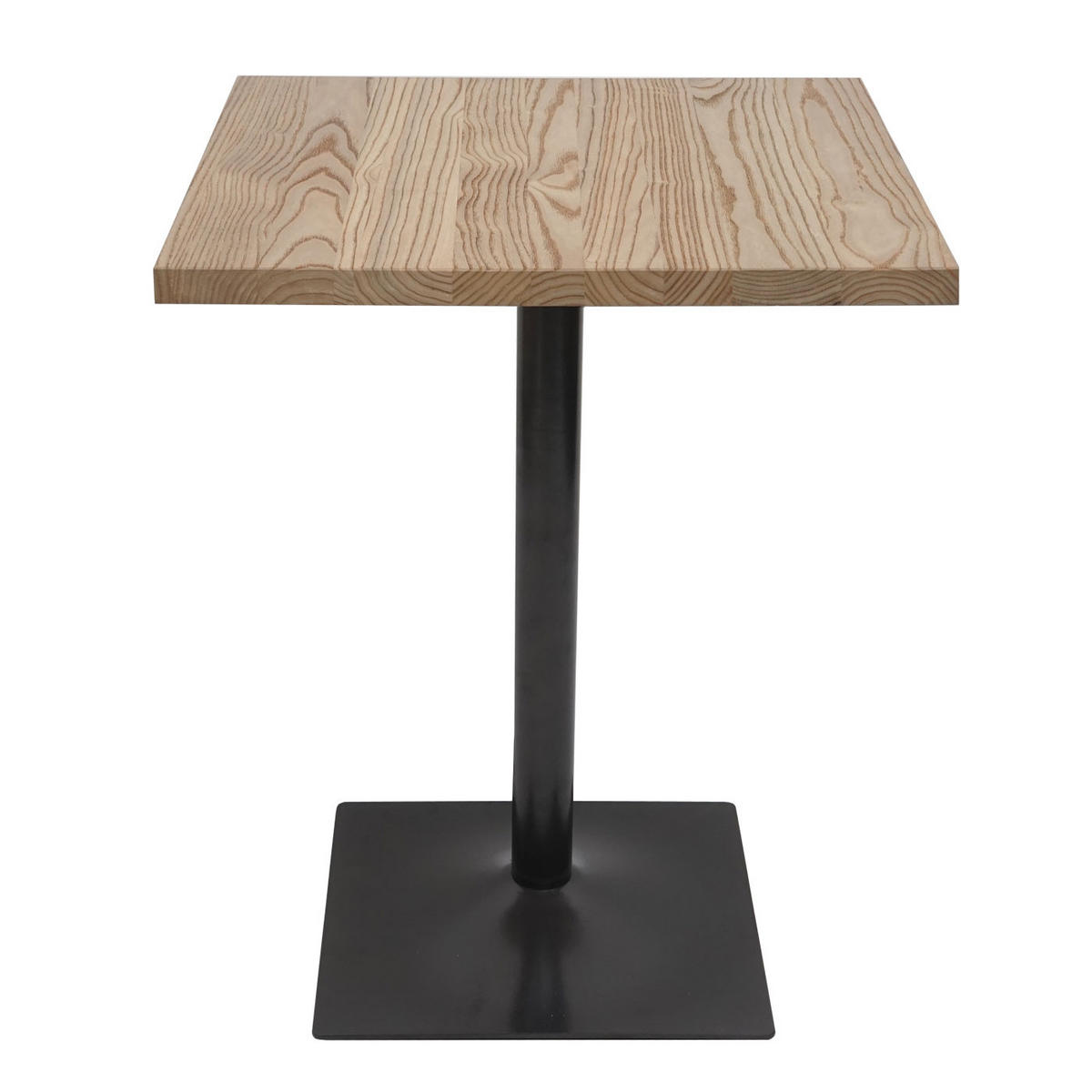 BISTROTISCH eckig Braun - Braun, Holz (70/75/70cm) - MCW