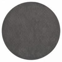 HOCHFLORTEPPICH 120/120 cm Tokio 478 - Anthrazit, Kunststoff (120/120cm) - Paco Home