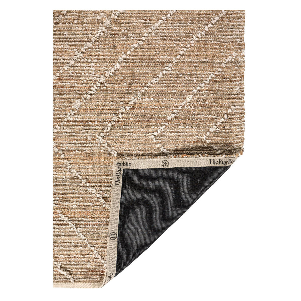 TEPPICH Worgan elfenbein 160 x 230 cm - Weiß, Textil (230/160cm) - The Rug Republic