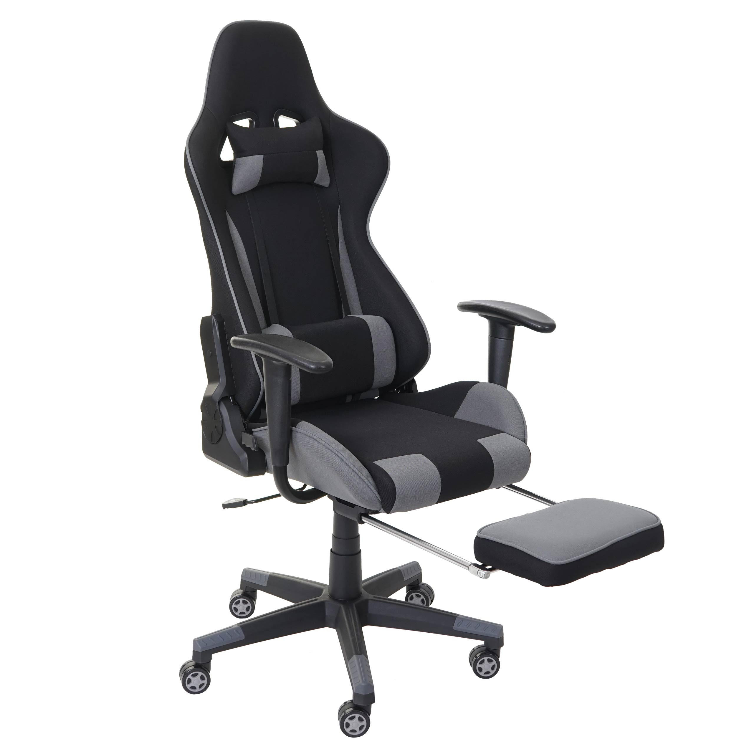 BÜROSTUHL Schwarz, Grau - Schwarz/Grau, Textil (67/139/68cm) - MCW