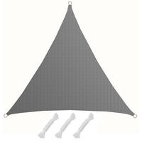 SONNENSEGEL Luftdurchlässig 300 cm Grau - Grau, Kunststoff (300/300cm) - Amanka