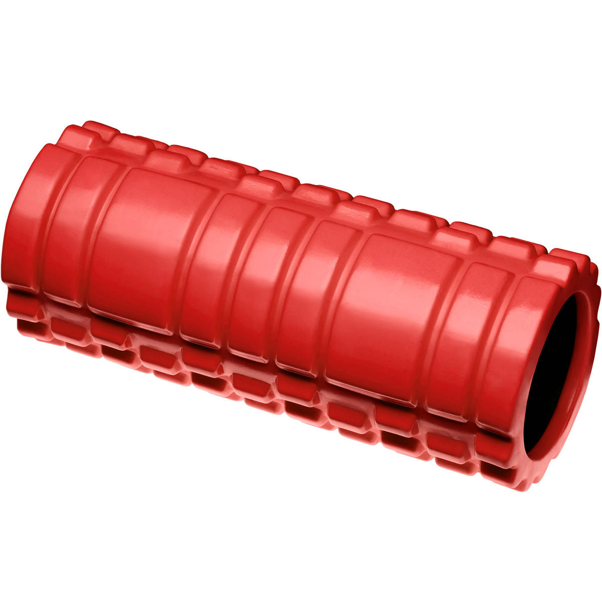 FASZIENROLLE ,leichte Reinigung, 335 x 145 mm,rot - Rot, Kunststoff (14.5/14.5/33.5cm) - tectake