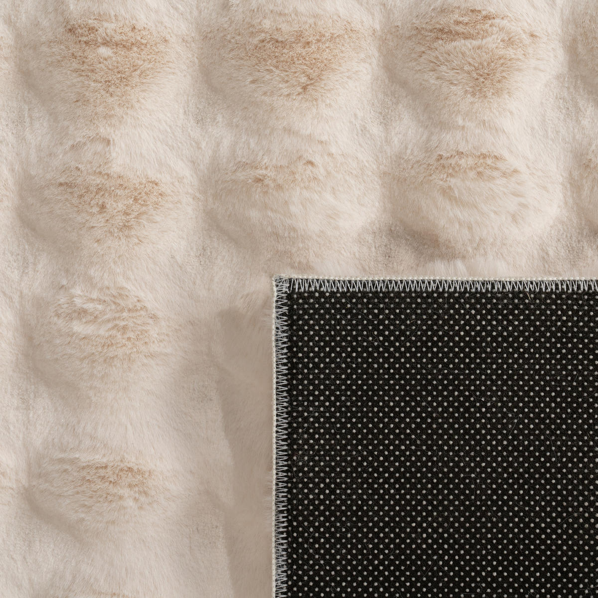 HOCHFLORTEPPICH 60/100 cm Arnheim 741 - Creme, Textil (60/100cm) - Paco Home