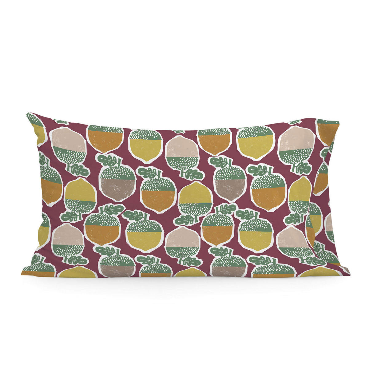 KISSENBEZUG harvestwood 50x75 cm mehrfarbig - Multicolor, Textil (50/75cm) - Happy Friday