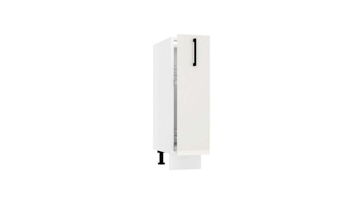 APOTHEKERSCHRANK D20CARGO ( S2300/2 ) – OSCAR – Moderne Küchenlösung – Kaschmir / Hochglanz - Kaschmir, Holzwerkstoff (20/82/51cm) - ROYAL24_MARKT
