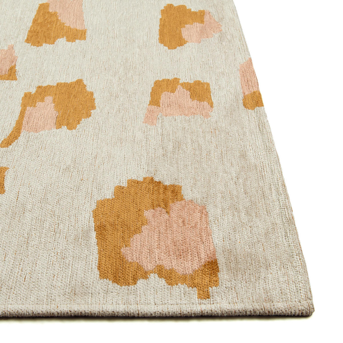 TEPPICH Leo Cammello 80/150 cm - Weiß, Textil (80/150cm) - Lola&Moi