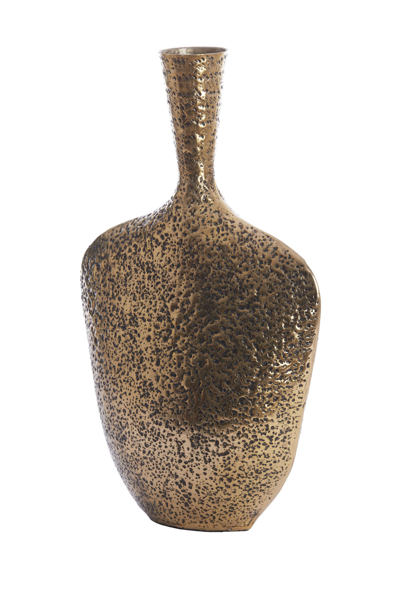 VASE Alfena Bronze Ø34,5/55 cm - Goldfarben, Metall (55cm) - Light & Living