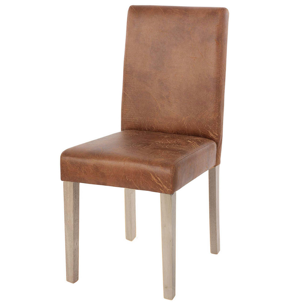 ESSZIMMERSTUHL TEXTIL Braun - Braun, Textil (43/90/56cm) - MCW