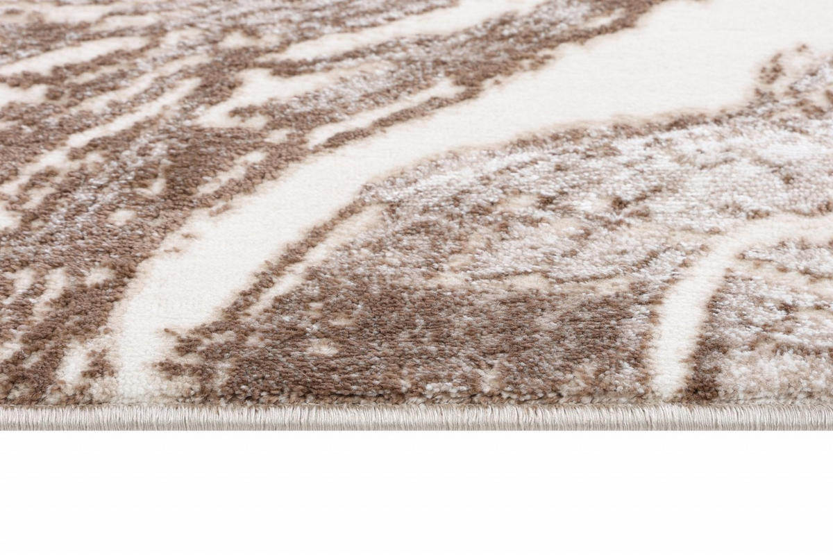 TEPIH bež smeđi krem - 200 x 300 cm - svijetlo smeđa, tekstil (200/300cm) - Mazovia