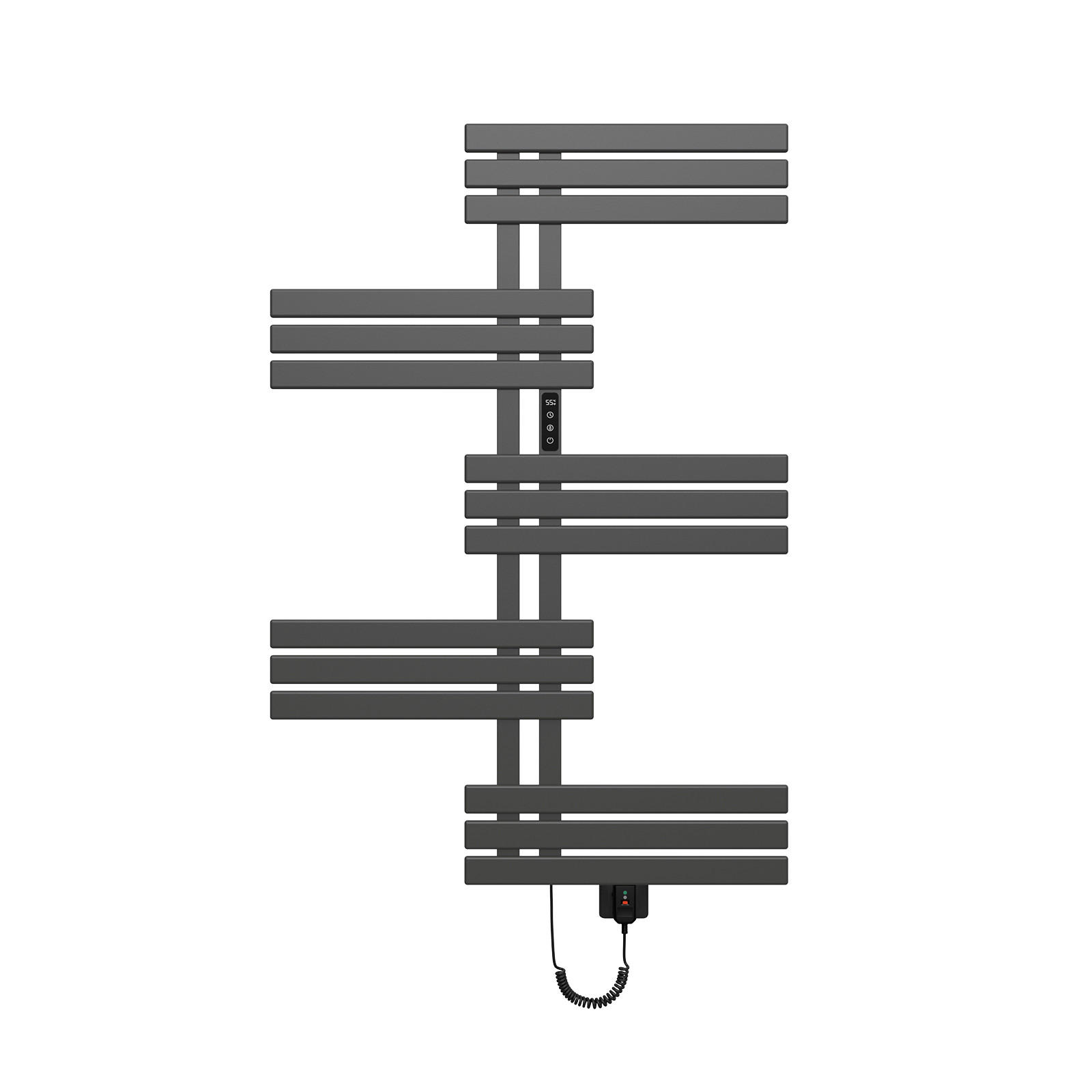 HEIZKÖRPER Elektrisch - Anthrazit, Metall (80/117.5/10cm) - EMKE