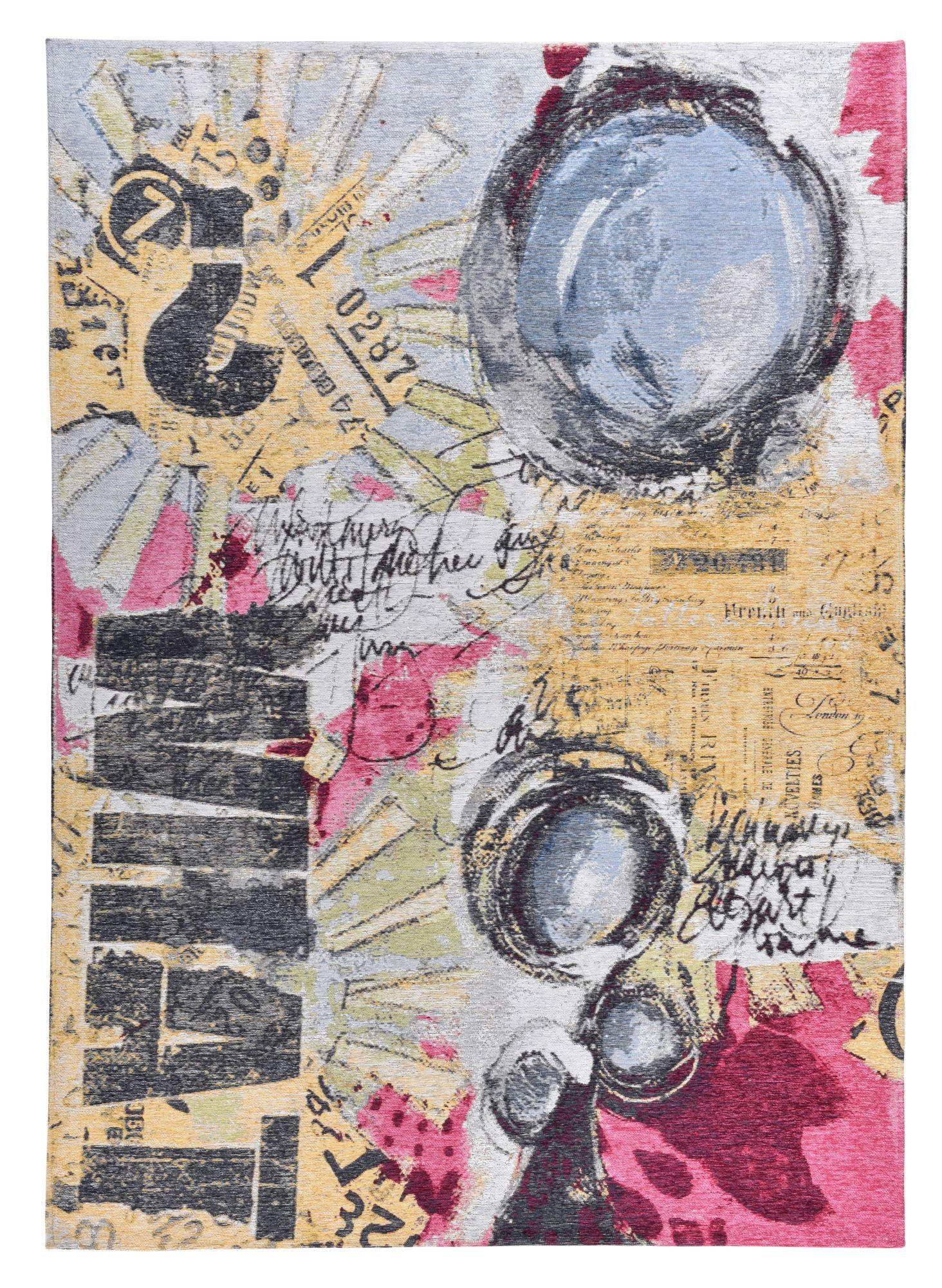 FLACHWEBETEPPICH Cosima 80x160 cm - Multicolor, Textil (80/160cm) - Gino Falcone