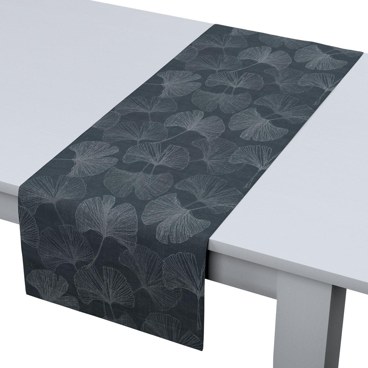 TISCHLÄUFER Venice, schwarz, 40x130 cm - Schwarz, Textil (40/130cm) - Dekoria