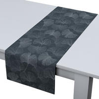 TISCHLÄUFER Venice, schwarz, 40x130 cm - Schwarz, Textil (40/130cm) - Dekoria