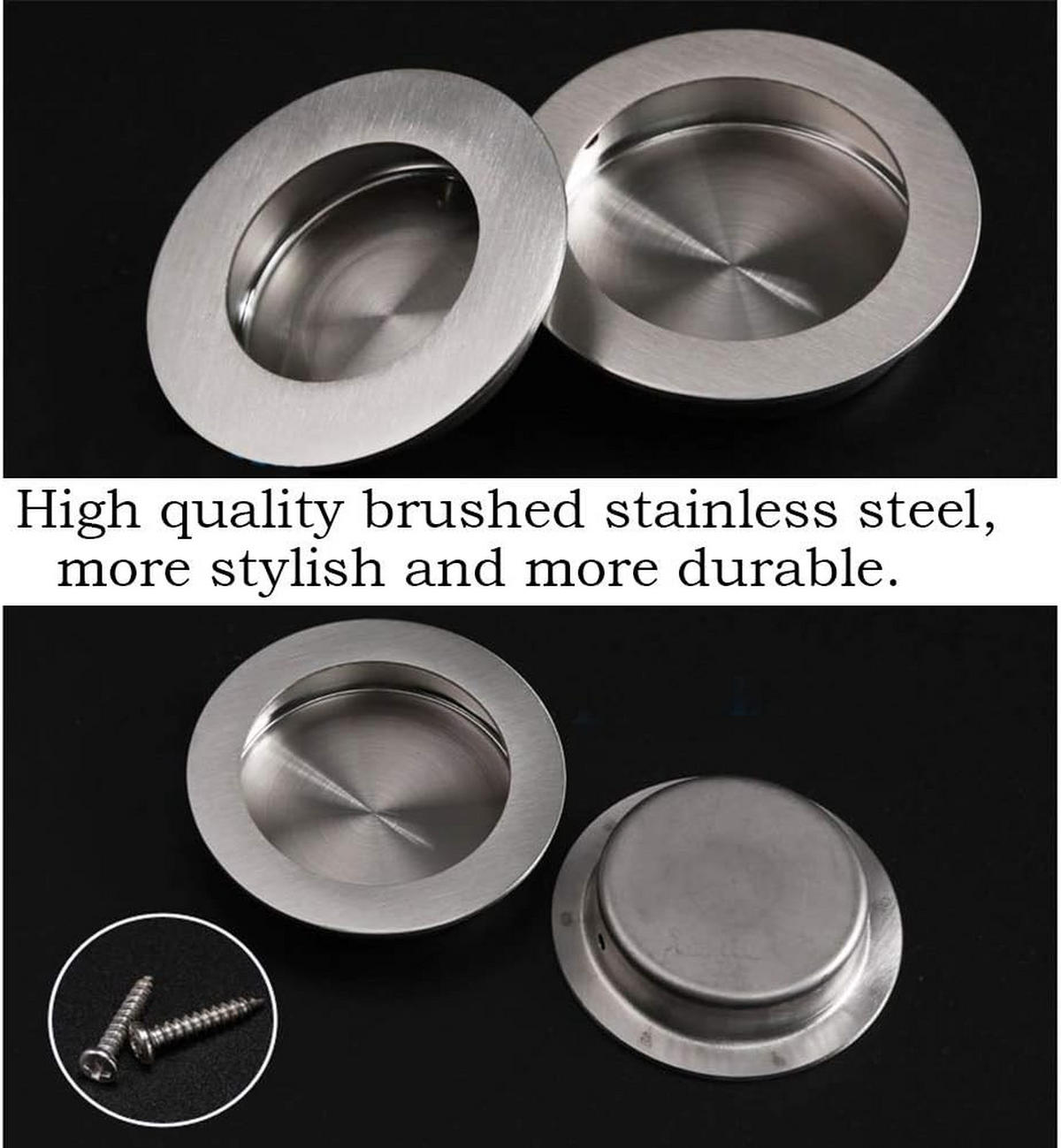 MÖBELGRIFF Silber 2er-Set - Silberfarben, Metall (6.5/1.6/1.4cm)