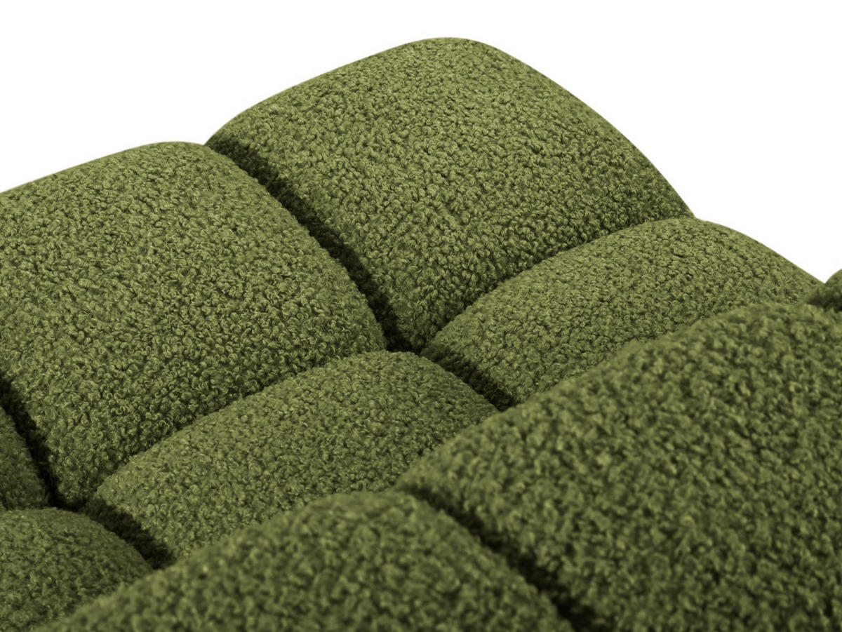 MODUL Bellis aus Boucle grün - Grün, Textil (94/70/94cm) - Micadoni