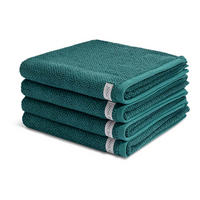 HANDTUCH Selection 4er-Set - Grün, Textil (50/100cm) - Ross