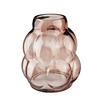 VASE Serenite Beige 18/18/22.5 cm Glas - Beige, Glas (22.5cm) - Mondex