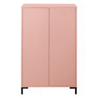 AUFBEWAHRUNGSMÖBEL Multifunktionales in Rosa VERNER - Pink, Holzwerkstoff (40/123/75cm) - RNT By Really Nice Things