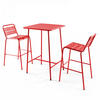 GARTENSET 3-tlg., Rot - Rot, Metall - Oviala