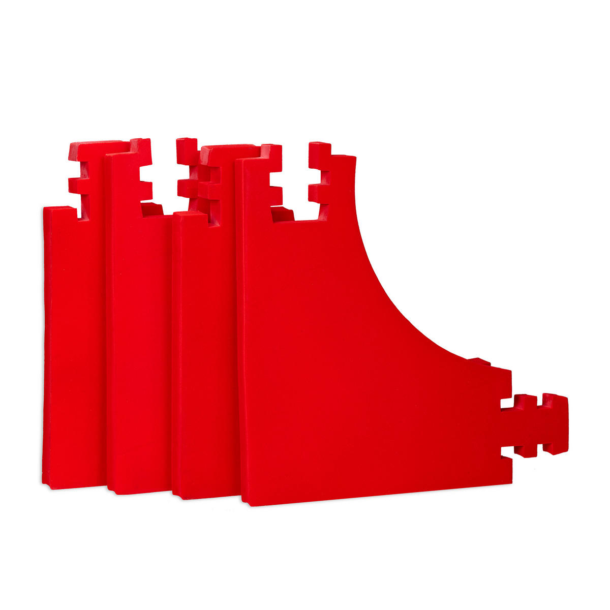 DARTSCHEIBE Schutzring - Rot, Textil (71/3/71cm) - Relaxdays