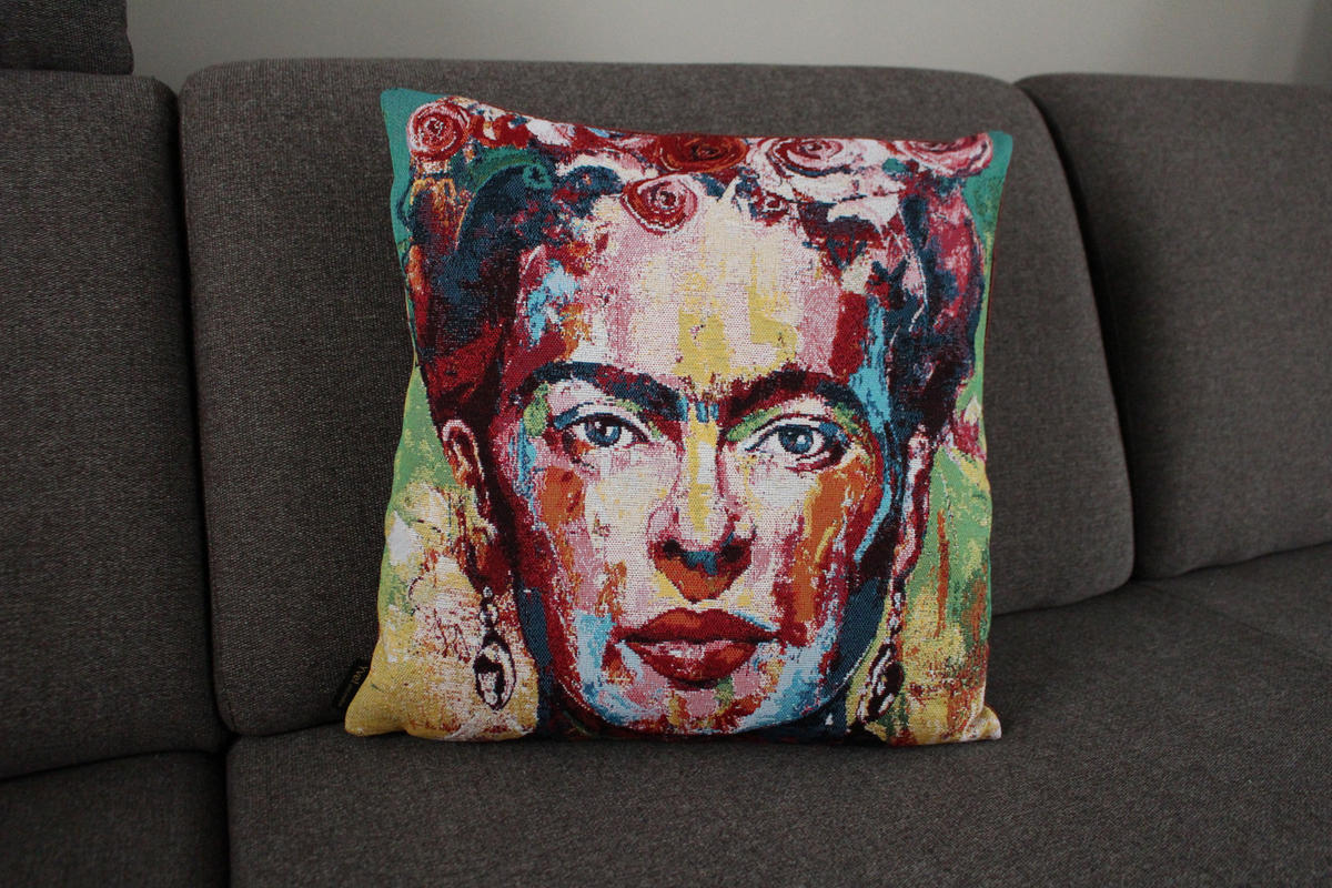 KISSENHÜLLE STARS - Gelb/Multicolor, Textil (45/45cm) - Yve! decoration