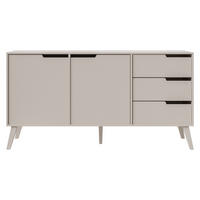 SIDEBOARD Nordelo 2D3S - Kaschmir, Holz/Holzwerkstoff (160/80/40cm) - MIRJAN24